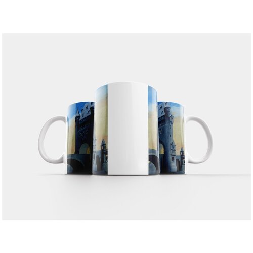 фото Кружка "картина, городская арка червей, нарисованный" 320 мл lotsprints