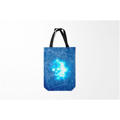 фото Сумка-шоппер / 31х42 см / геймерам / gears of war 5 ice omen burnettie