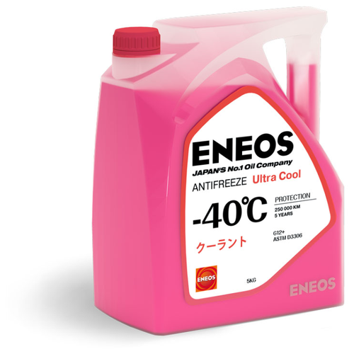 Eneos Антифриз ENEOS Antifreeze Ultra Cool -40°C 5кг (pink)