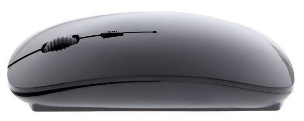Мышь компьютерная Luazon Home MB-1,0, беспроводная, оптическая, 1600 dpi, USB, черная