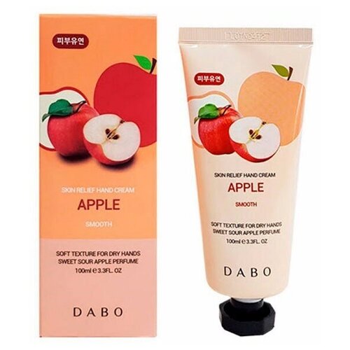DABO крем для рук с экстрактом яблока/Dabo Skin Relife Hand Cream (Apple)/корейская косметика/крем для рук