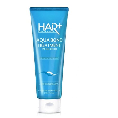 Увлажняющая маска для волос с морской водой и лактобактериями Hair Plus Aqua Bond Treatment 210мл