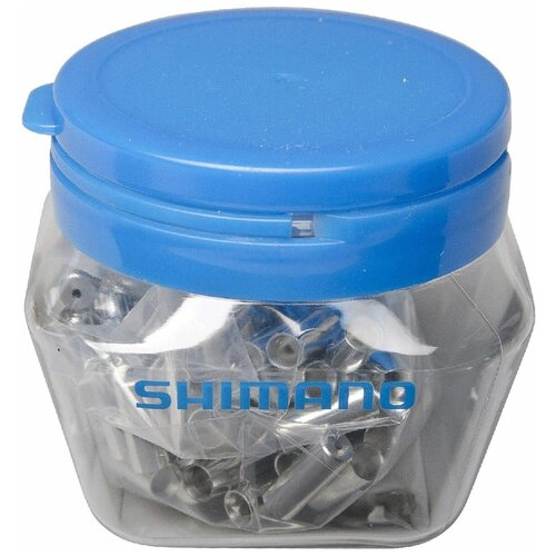 Концевик оплетки Shimano пластик, диам. 4 мм внутр / 6 мм внешн. (100шт.) , с язычком