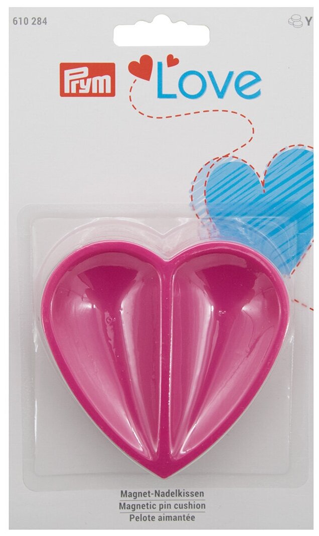 610284 Магнитная игольница cердце Prym Love, 1шт Prym - фото №1