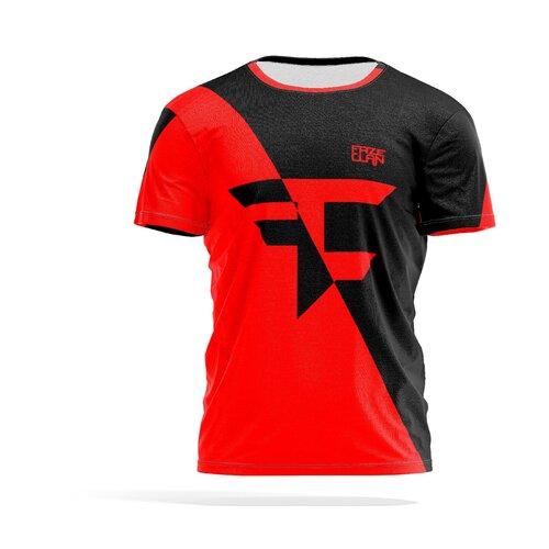 фото Футболка panin brand, размер xxxl, красный, черный