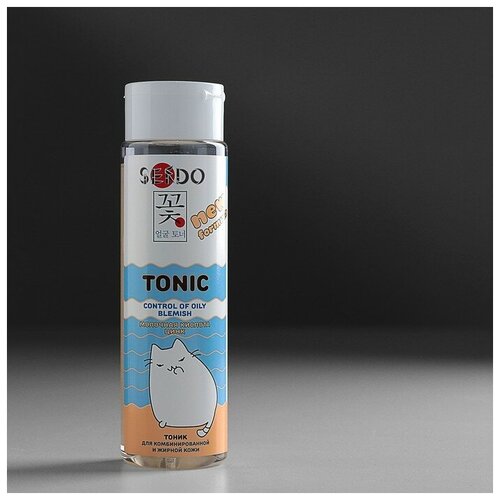 Тоник Sendo контроль жирного блеска для комбинированной и жирной кожи, 250 мл