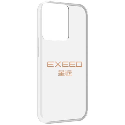 Чехол MyPads exeed эксид 2 для OPPO Reno 8 задняя-панель-накладка-бампер