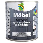 Краска акриловая Радуга Mobel ВД-АК 115 для мебели и дерева - изображение