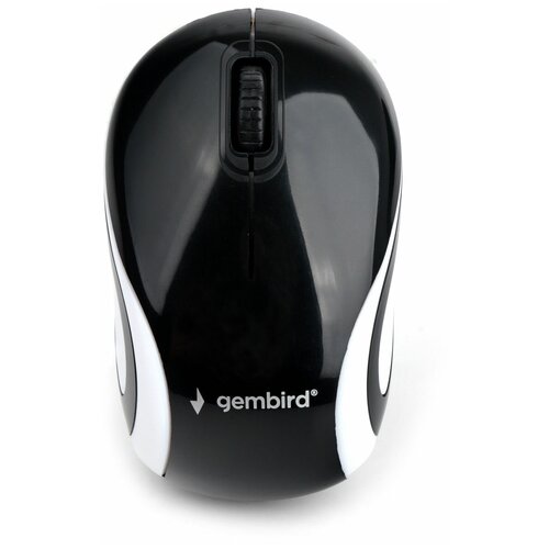 Мышь беспроводная Gembird MUSW-610,2.4 ГГц, 1200 DPI, 3 кнопки, черный