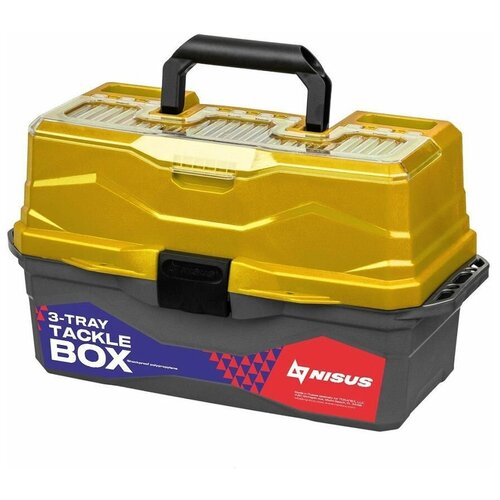 фото Ящик для снастей tackle box, трехполочный, nisus тонар