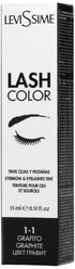 Levissime Краска для бровей и ресниц LASH COLOR 15 мл, 1.1, графит, 15