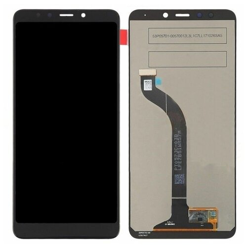 Дисплей для телефона Xiaomi Redmi 5 в сборе с тачскрином Черный