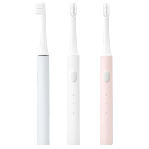 электрическая зубная щетка xiaomi mijia sonic electric toothbrush t100 белая Электрическая зубная щетка Xiaomi MiJia T100