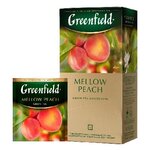 Чай Greenfield Mellow Peach зел, 25пак,1007977 - изображение