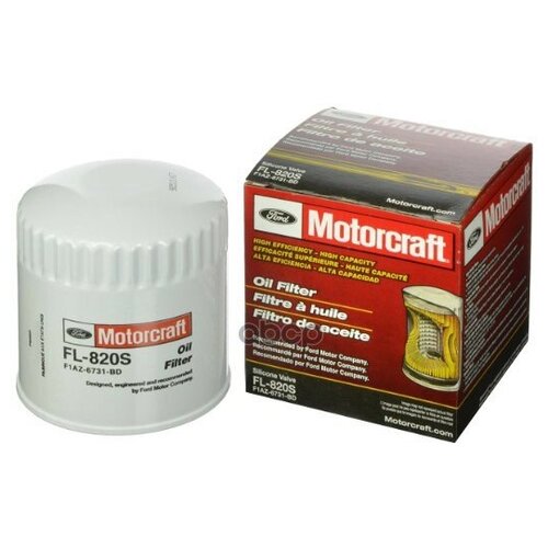MOTORCRAFT FL820S 3W7E6714AA 4137784 4628534 фильтр масляный 2350₽