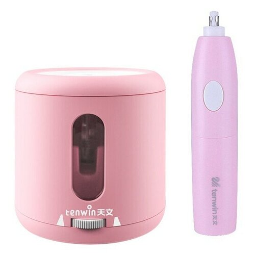 Точилка для карандашей Tenwin 8035 Pink