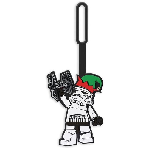 Бирка для багажа LEGO 52479 Star Wars - Stormtrooper Holiday (Штормтрупер в новогоднем колпаке)