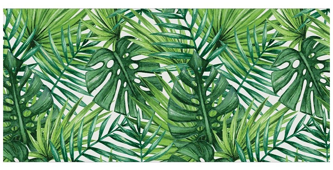 Корзина JoyArty для хранения вещей "Тропические листья" 40x60 см - фотография № 2