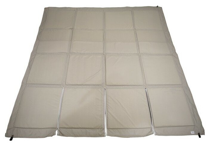 Пол для палатки "КУБ LONG 2" 2-мест, цвет серый, оксфорд 300 9241605