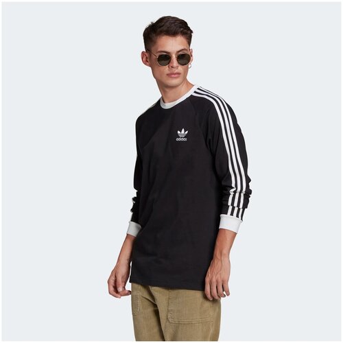 Лонгслив HE9533/adidas/(3-STRIPESLST)/collegiate green/XL