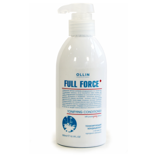 ollin professional full force hair growth tonic conditioner тонизирующий кондиционер с экстрактом пурпурного женьшеня 300 мл Тонизирующий кондиционер С экстрактом пурпурного женьшеня FULL FORCE 300 МЛ