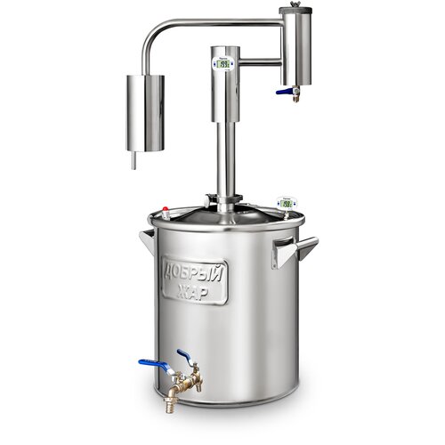 Самогонный аппарат Добрый Жар Триумф на 25 литров нагрев на плите 1299000₽