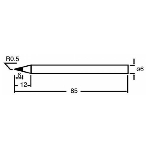 Жало для паяльника ProsKit SI-S120T-6B паяльник proskit 8pk s120nb 40w 00160575