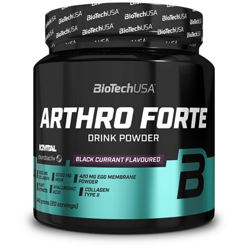 BioTechUSA Arthro Forte 340 гр, чёрная смородина