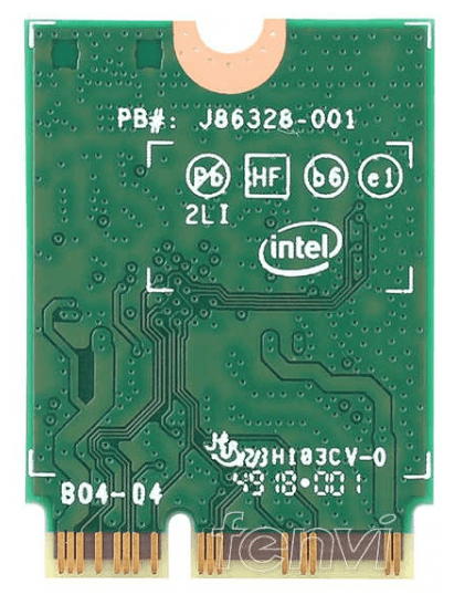 Адаптер Intel Wi-Fi 6 AX201, 2230, 2x2 AX+BT, vPro, 985841