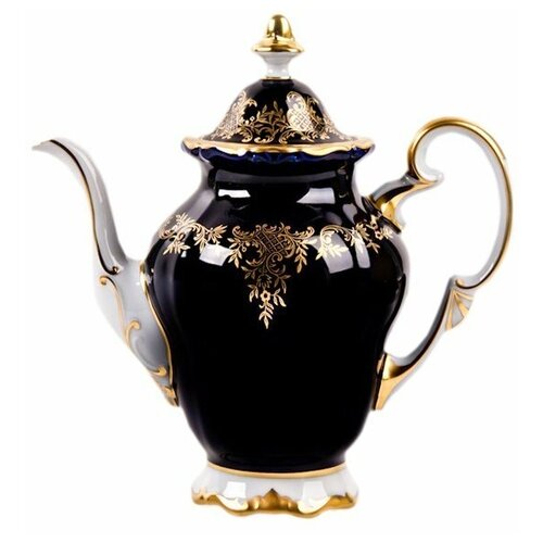 Кофейник 13 л Weimar Porzellan Ювел Синий с золотым узором 016075 44031₽