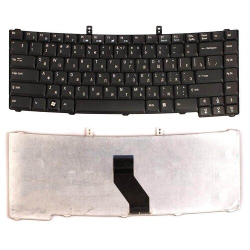 Клавиатура для ноутбука Acer Extensa 4220 4230 4420 4630 5220 5620 черная вентилятор кулер для ноутбука acer extensa 4120 4220 4420 4620 4620z acer travelmate 4320 45
