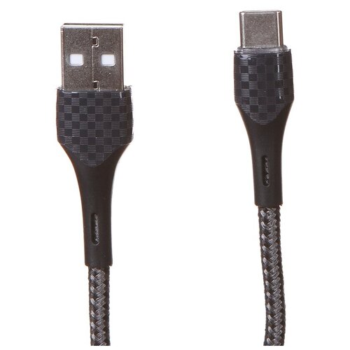 Аксессуар Ldnio LS521 USB - Type-C 2.4A 1m Grey LD_B4513