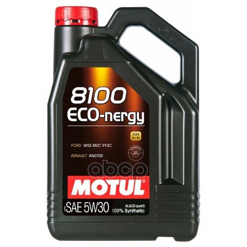 MOTUL Масло Моторное 5w30 4л, Eco-Nergy 8100 Motul 111860