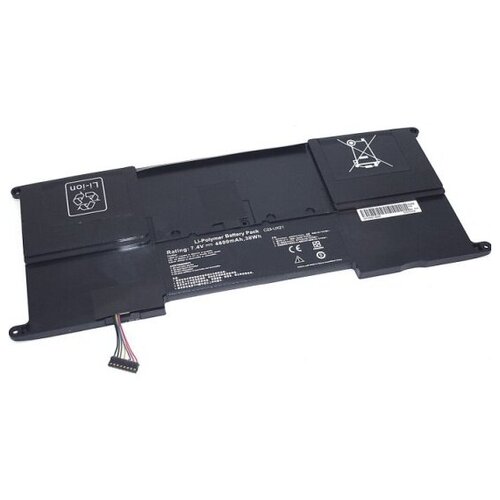 Аккумулятор для ноутбука Amperin для Asus UX21-2S3P 7.4V 4800mAh OEM черная аккумулятор для ноутбука asus ux21 2s3p 7 4v 4800mah
