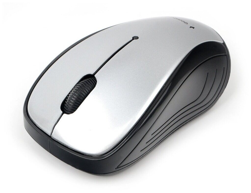 Мышь беспроводная Gembird MUSW-295 24 ГГц серый 3 кнопки 1000DPI