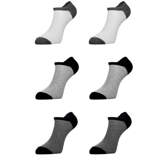 фото Носки муж. чобот арт. 42s-81 (6 пар), р.27-29, белый/серый/черный chobot