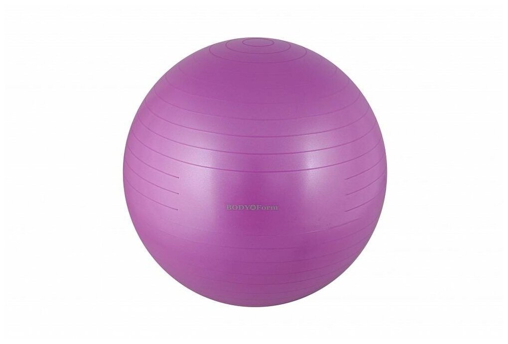 Мяч гимнастический BF-GB01AB (26") 65 см. "антивзрыв" фиолетовый