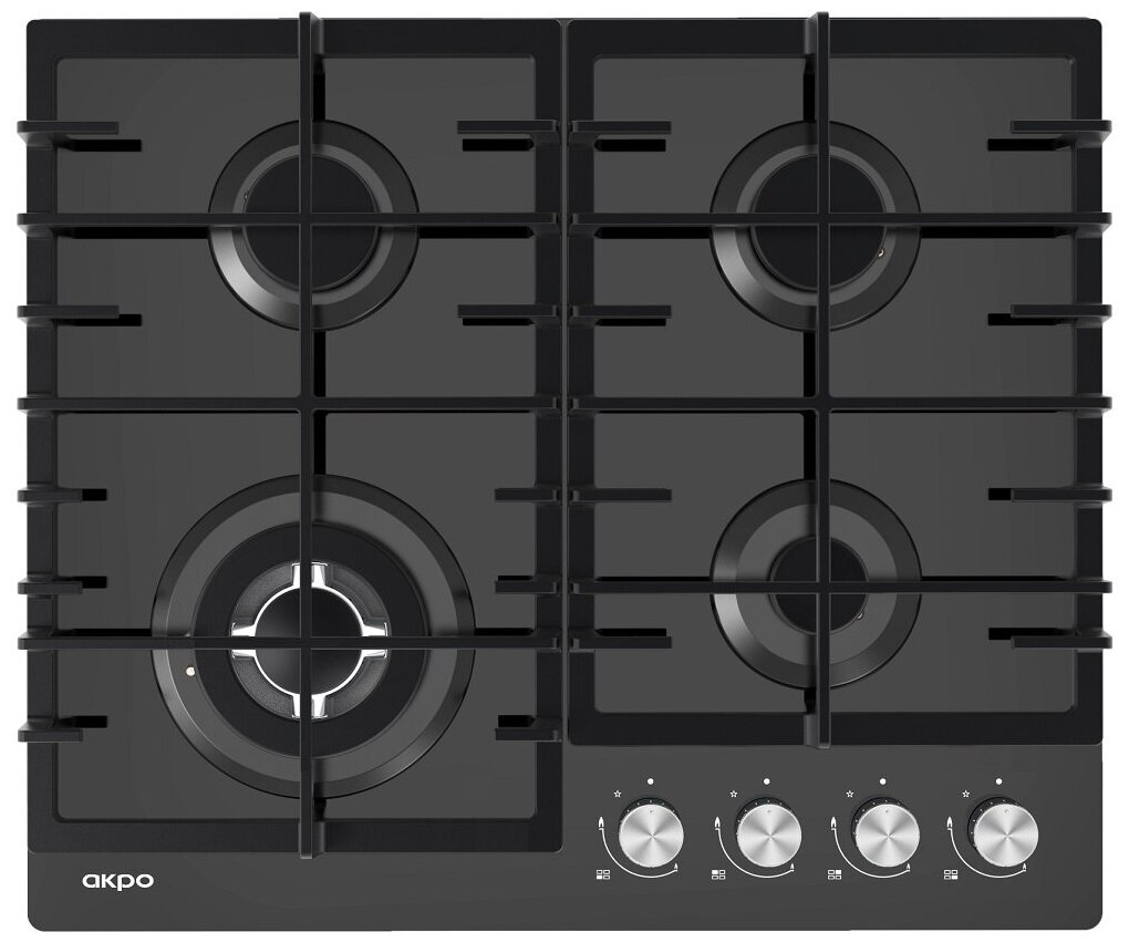 Варочная поверхность газовая AKPO PGA 604 AGC-T WH - фотография № 3