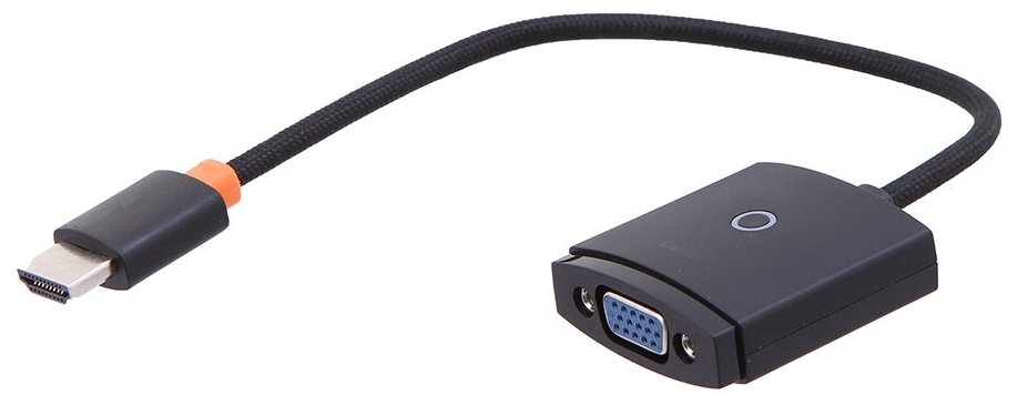 Аксессуар Baseus Lite Series HDMI - VGA Black WKQX010001