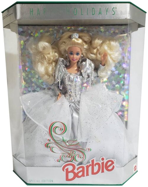Кукла Barbie Happy Holidays 1992, 29 см, 1429