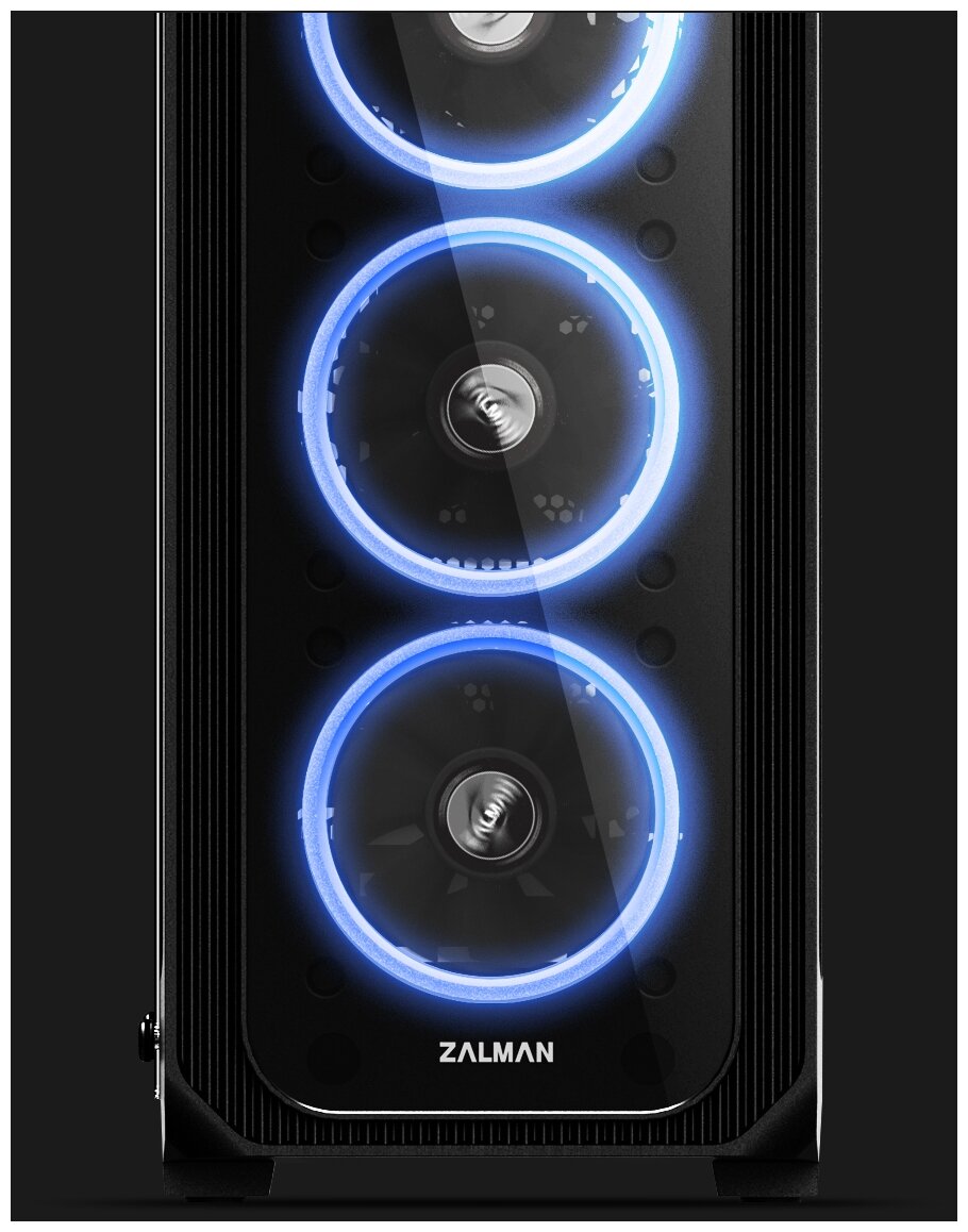 Компьютерный корпус Zalman Z7 Neo черный - фото №2