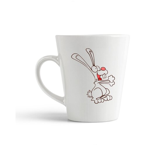 фото Кружка-латте coolpodarok "зайка"