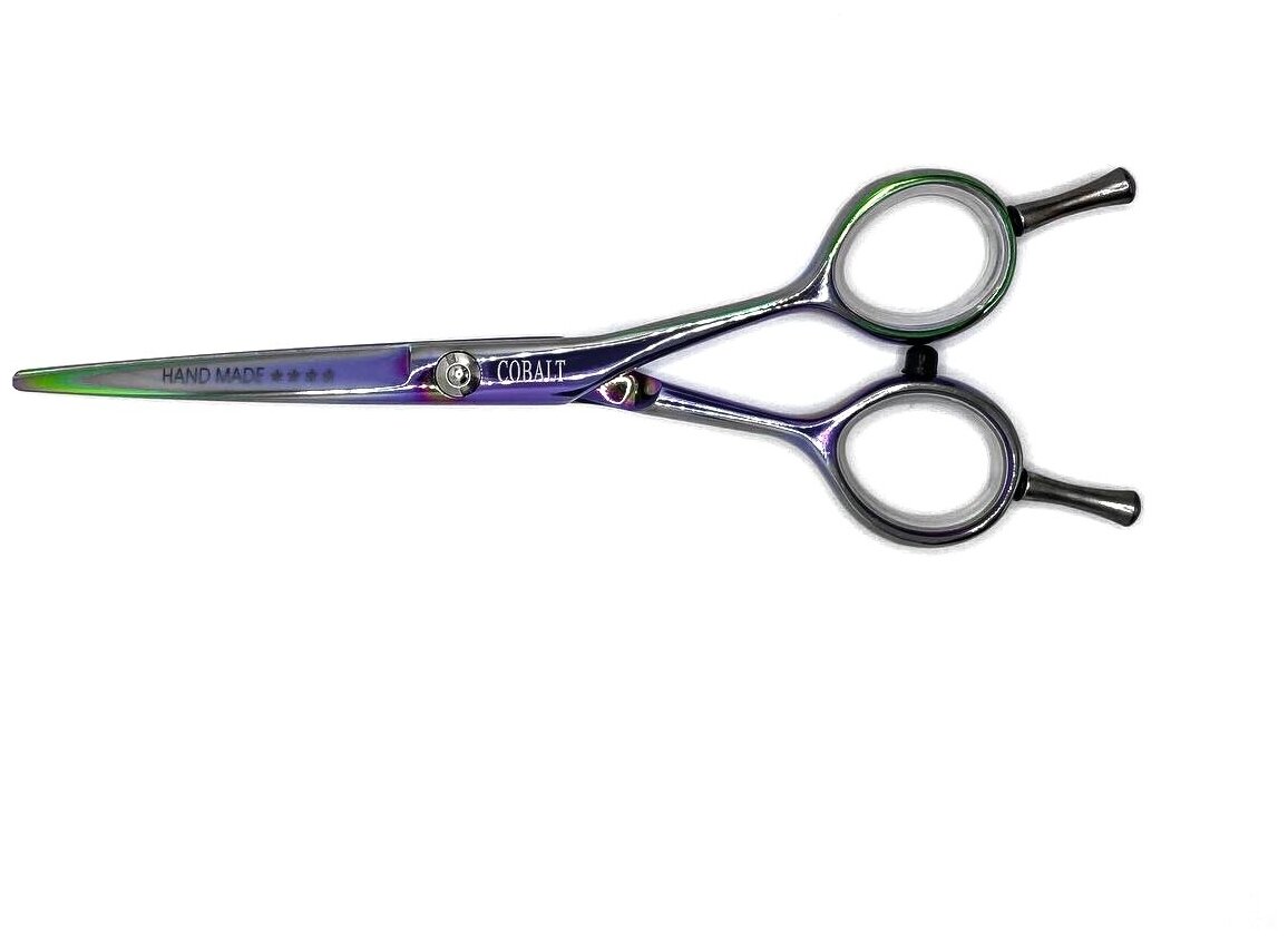 фото Парикмахерские ножницы прямые Cobalt DIE01-55 (хамелеон)