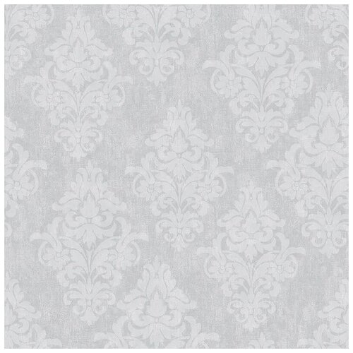 Обои Bruno Zoff Silver 60110-3 Фольга на флизелине (1,06*10,05) Серый, Дамаск