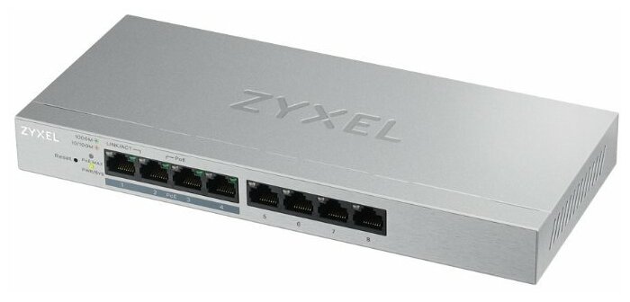 Коммутатор Zyxel GS1200-8HPV2-EU0101F управляемый