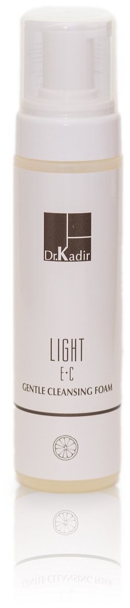 Dr.Kadir, Нежная очищающая пенка с витаминами E+C - Light E+C Gentle Cleansing Foam