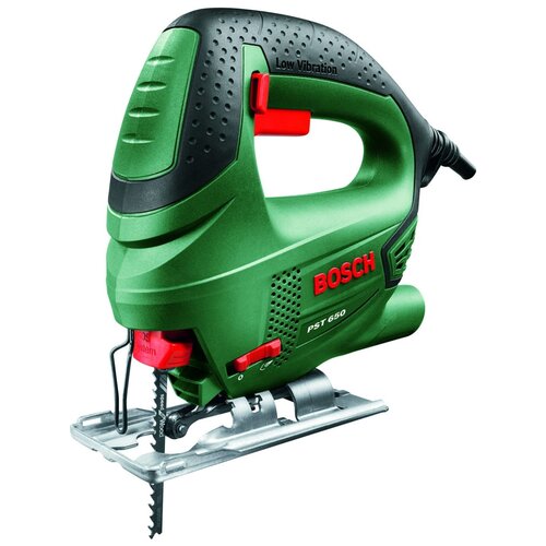 Электролобзик BOSCH PST 650 (06033A0721), 500 Вт зеленый