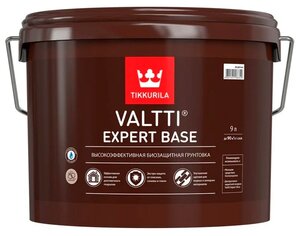 Грунтовка <b>Tikkurila</b> <b>Valtti</b> Expert Base высокоэффективная биозащитная <span>тип: грунтовка, поверхность обработки: дерево, свойства: глубокого проникновения</span>