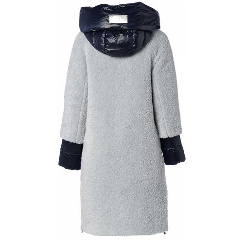 фото Зимняя куртка женская evacana 21711 (голубой/50)