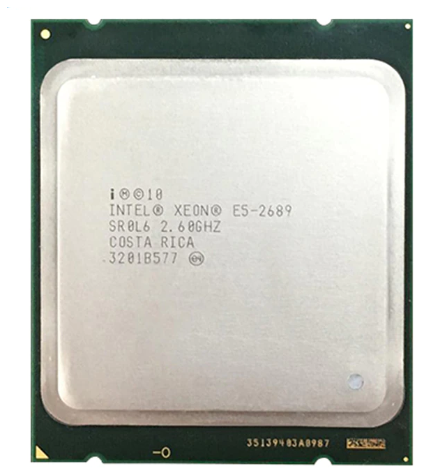 Процессор Intel Xeon E5-2689, 8 ядер, 16 потоков, 2.60 ГГц, Без кулера (OEM)